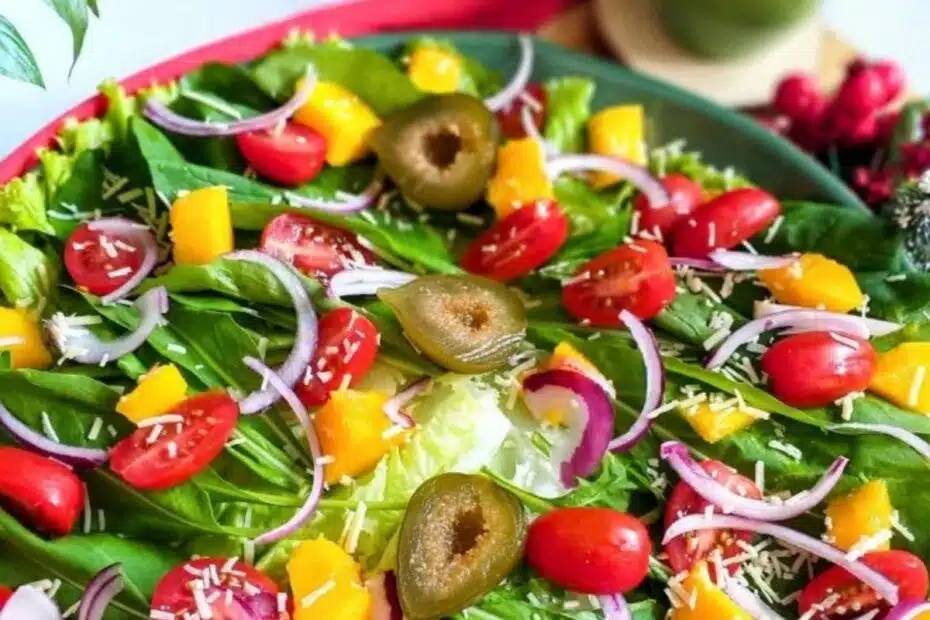 Receita de Salada Tropical Natalina