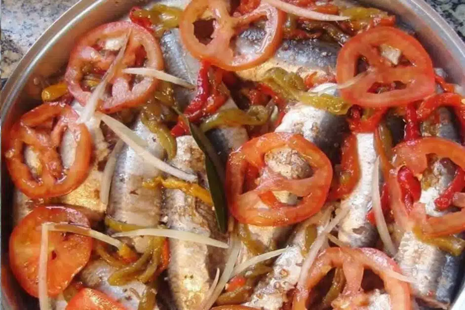 Receita de Sardinha Escabeche