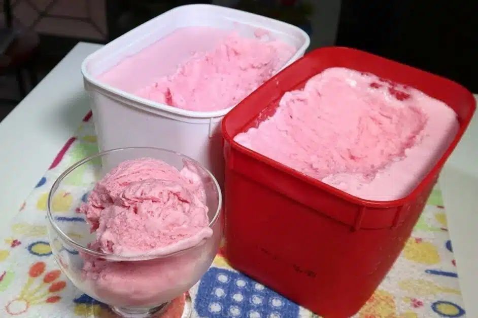 Receita de Sorvete de Gelatina