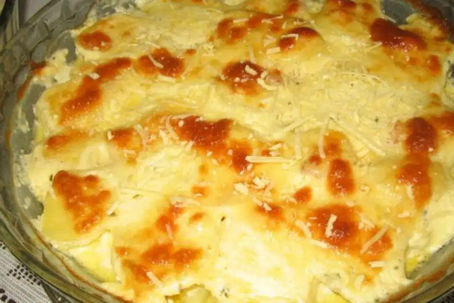 Receita de Batata Gratinada Fácil