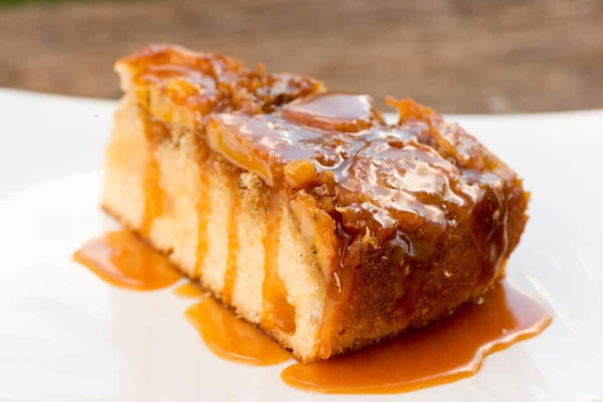Receita de Bolo de Banana Caramelada o Melhor de Todos