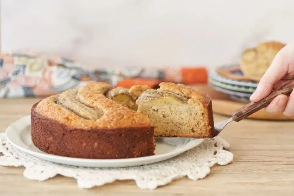 Receita de Bolo de Banana de Liquidificador Irresistível