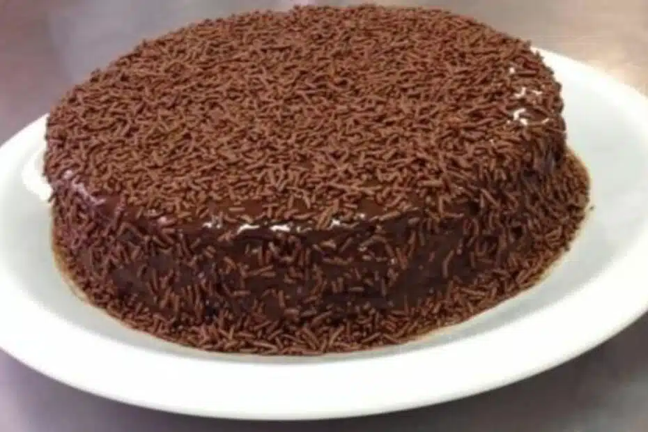 Receita de Bolo de Chocolate de Micro-Ondas