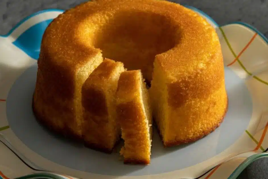 Receita de Bolo de Fubá da Vó Maria