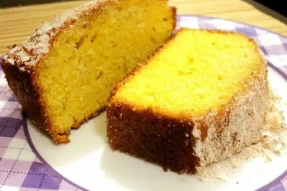 Receita de Bolo de Fubá da Vovó Faça Ainda Hoje