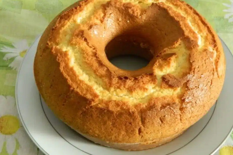 Receita de Bolo de Nata