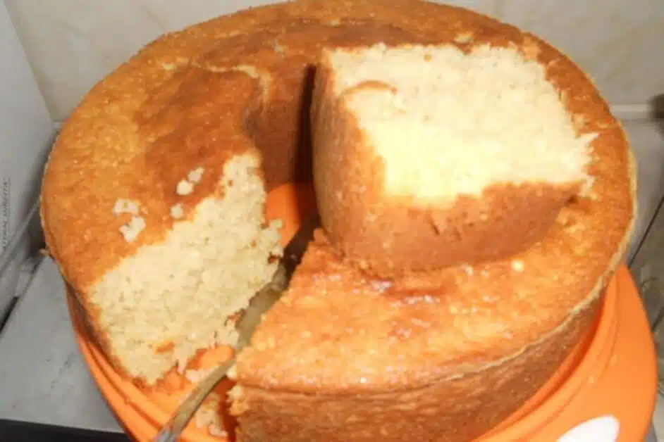 Receita de Bolo de Tapioca Fofinho