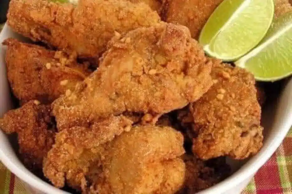 Receita de Frango frito crocante Fica Incrível