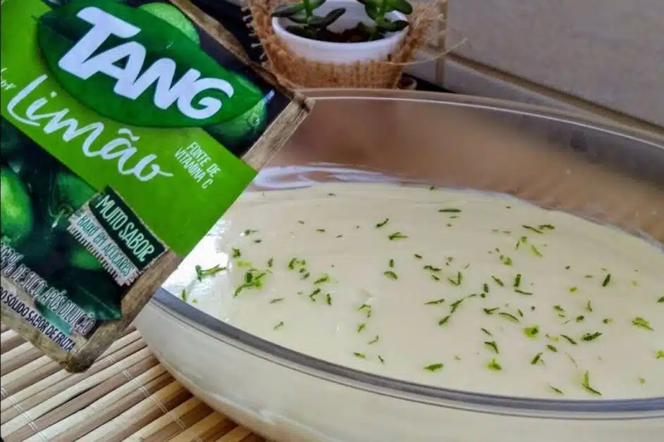 Receita de Mousse de Limão Com Tang