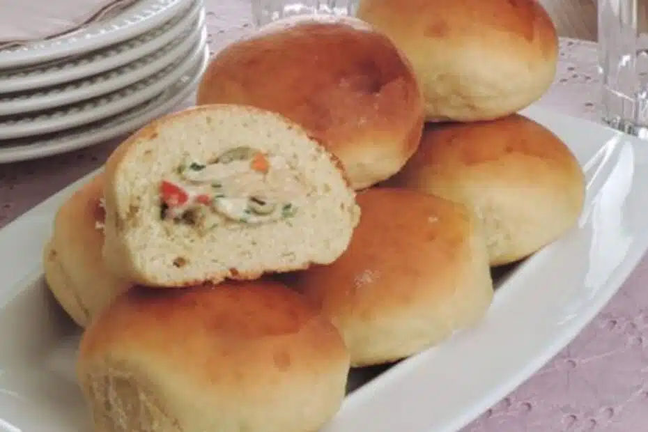 Receita de Pão de Batata Recheado Maravilhoso