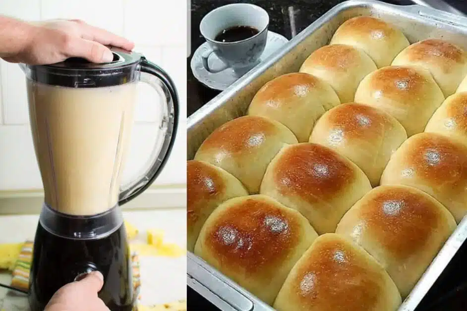 Receita de Pão de Liquidificador Rápido e Prático Você Vai Adorar