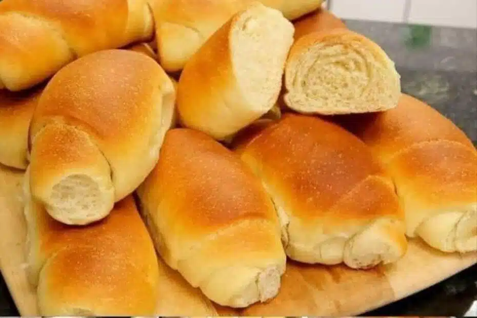 Receita de Pãozinho Caseiro Maravilhoso