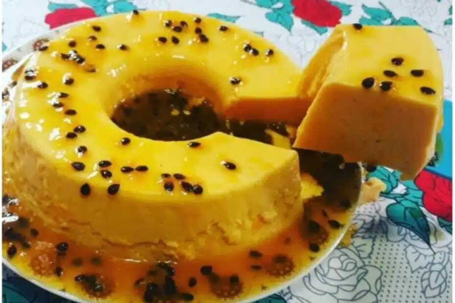 Receita de Pudim de Maracujá de Geladeira Faça Ainda Hoje