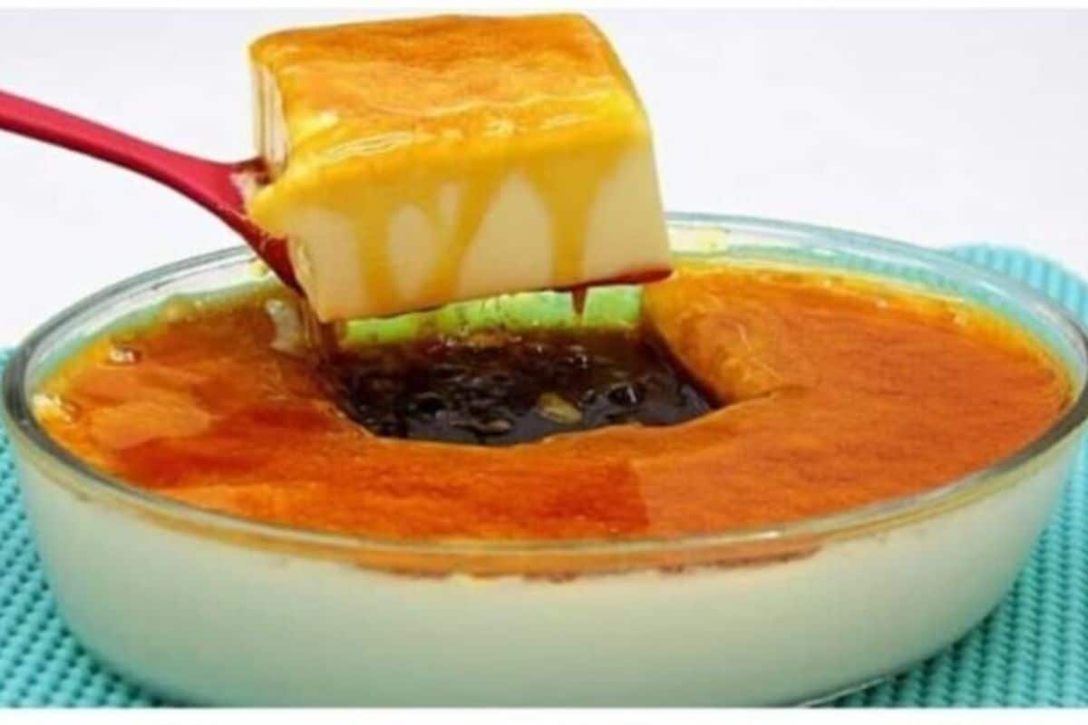 Receita de Pudim de Travessa Sem Forno Vem Aprender Essa Delicia