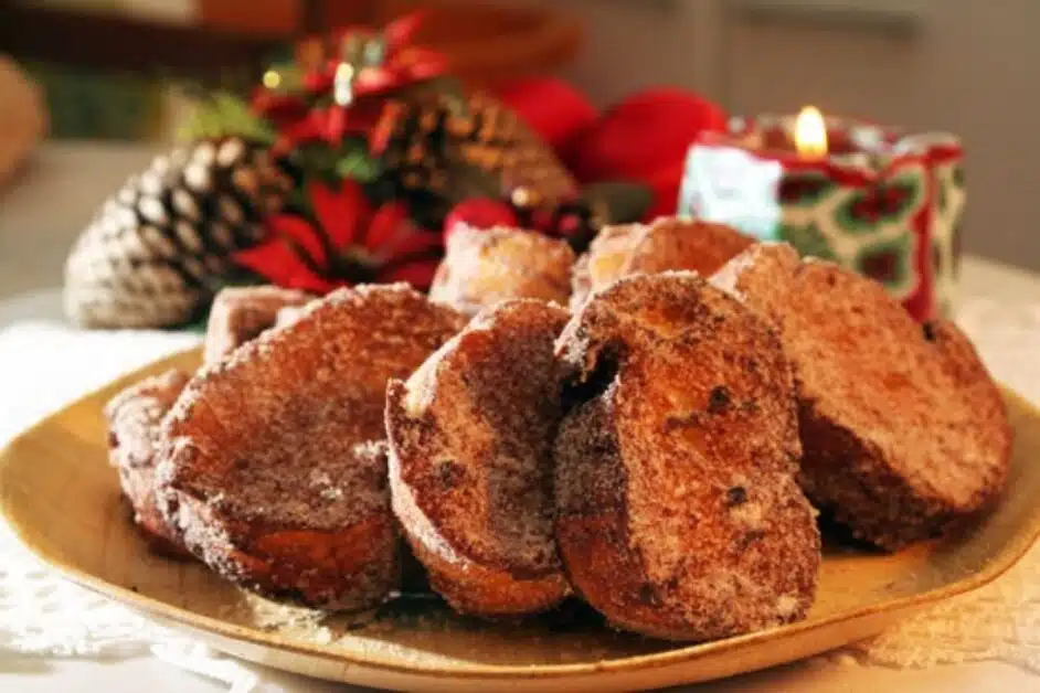 Receita de Rabanada para o Natal