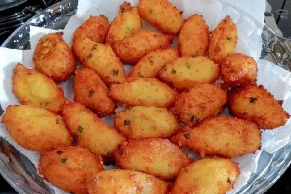 Receita de Bolinho de Arroz Mais Fácil do Mundo