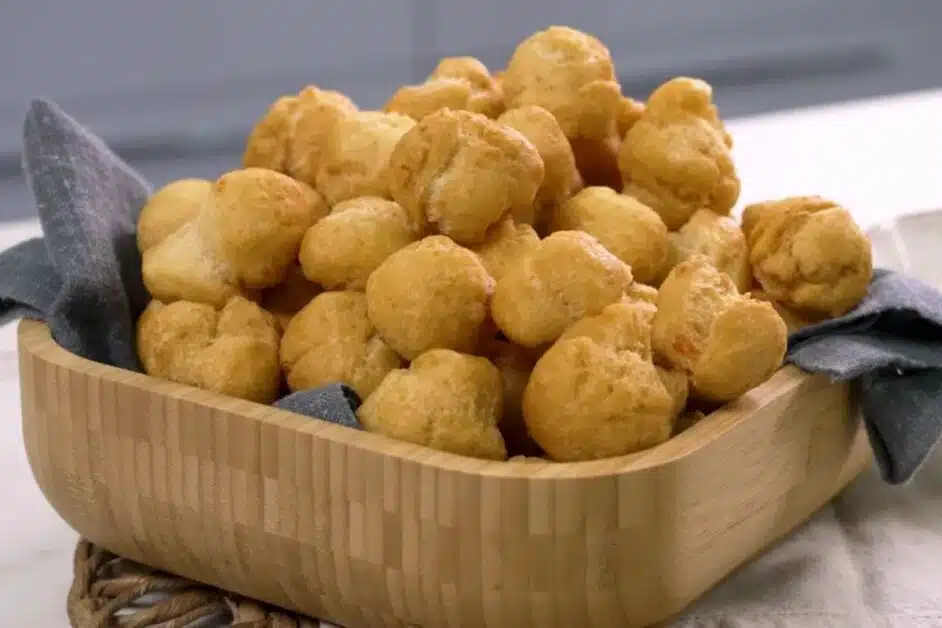 Receita de Bolinho de Chuva Salgado