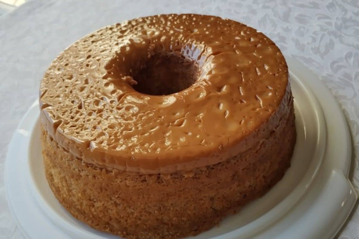 Receita de bolo de churros