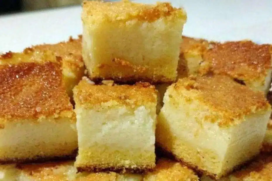 Receita de Bolo de Fubá Cremoso Tipo Pudim