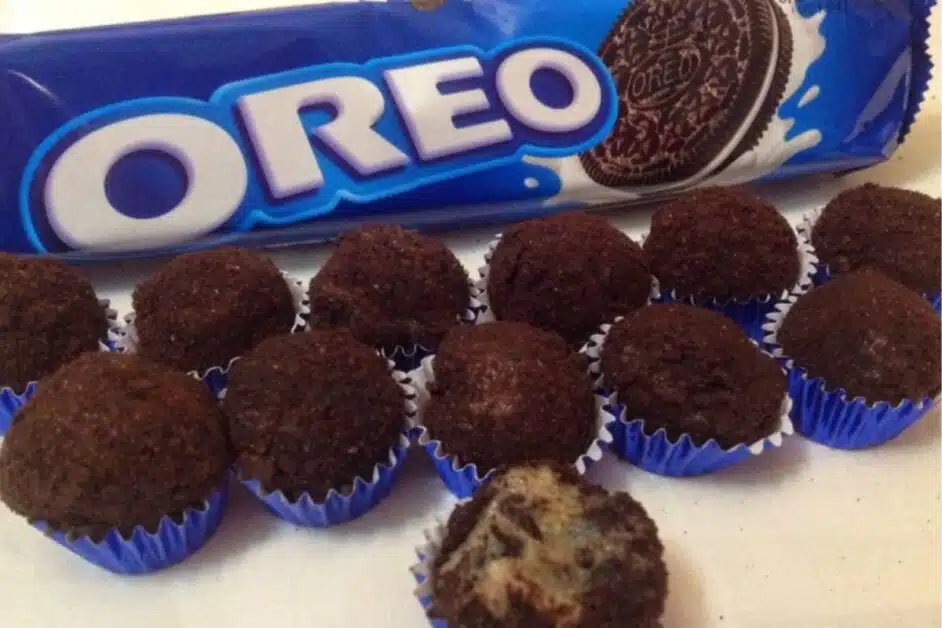 Receita de Brigadeiro de Oreo