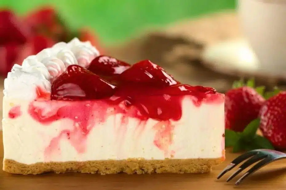 Receita de Cheesecake de Frutas Vermelhas