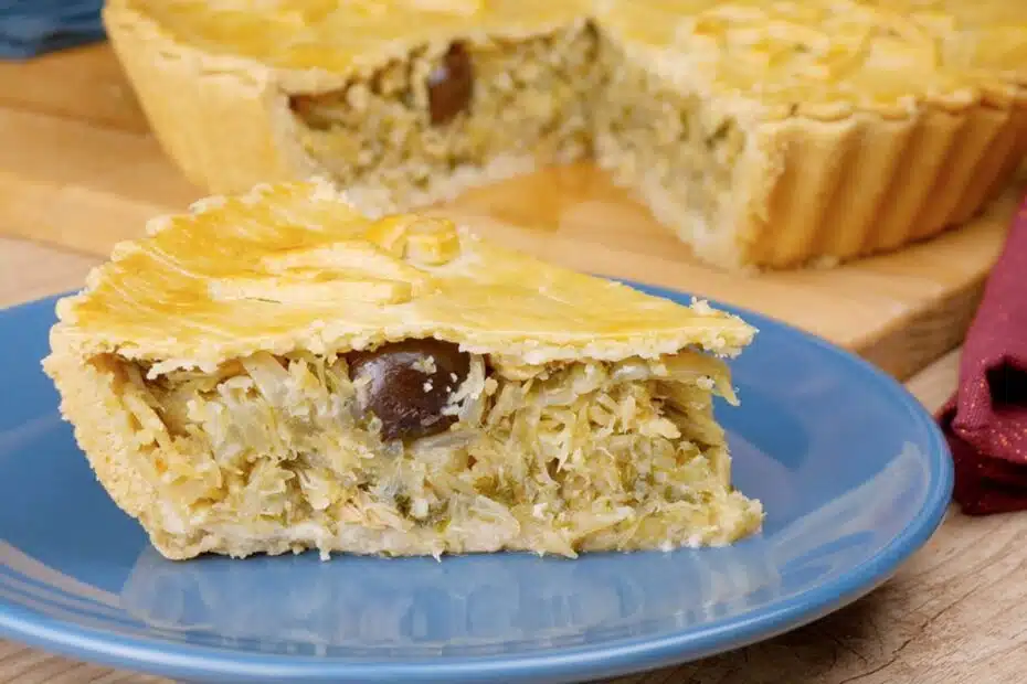 Receita de Empadão de Bacalhau Fica Divino