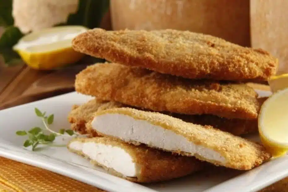 Receita de Filé de Frango à Milanesa