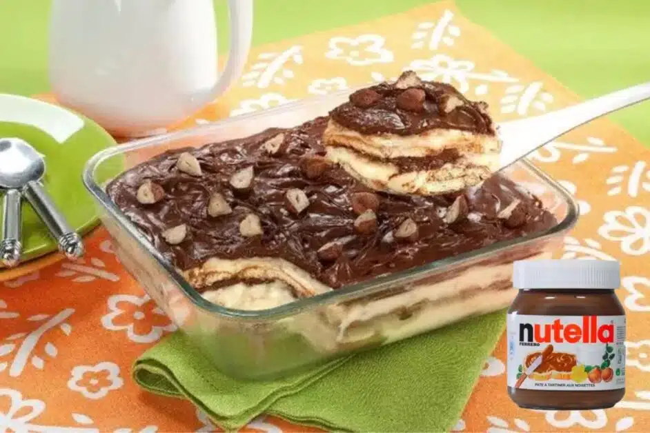 Receita de Pavê de Nutella Veja Como é Simples Fazer