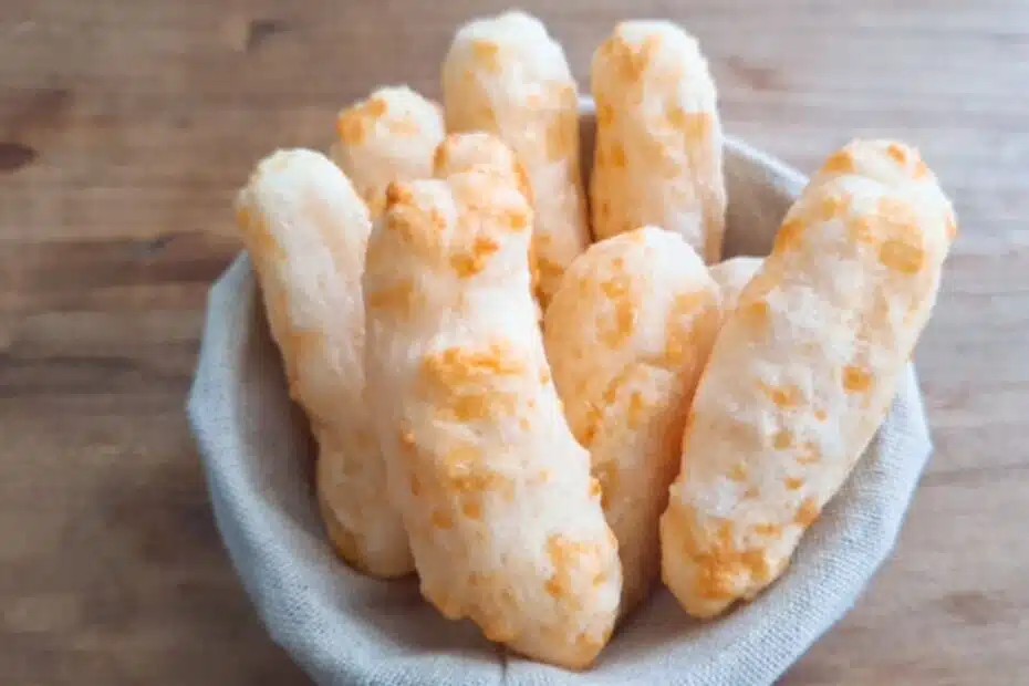 Receita de biscoito de queijo assado