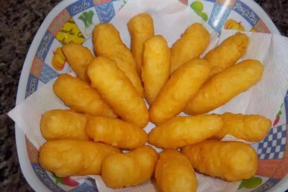 Receita de bolinho de batata com queijo