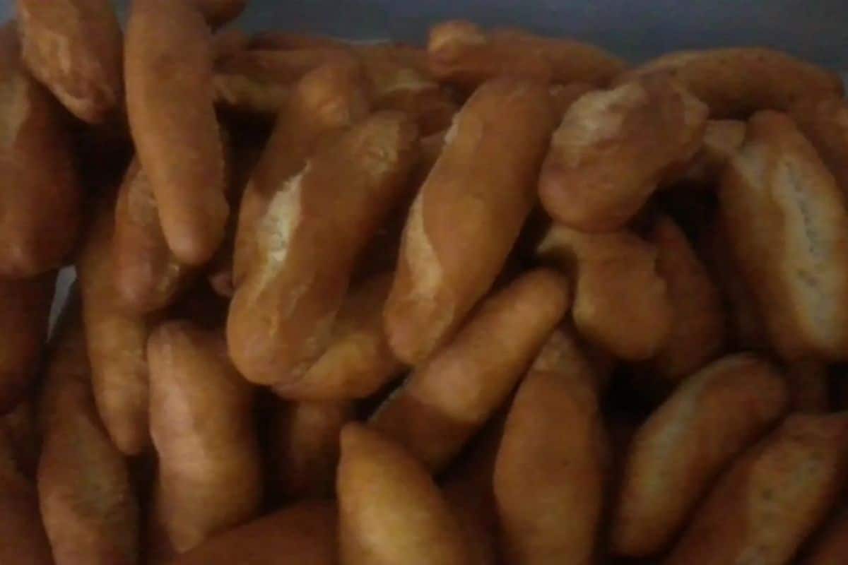 Receita de bolinho de trigo doce
