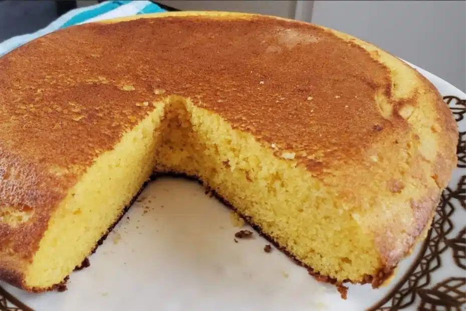 Receita de bolo de frigideira simples