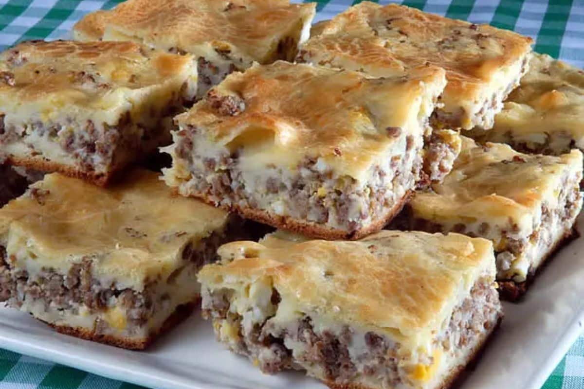 Receita de bolo salgado fofinho fácil