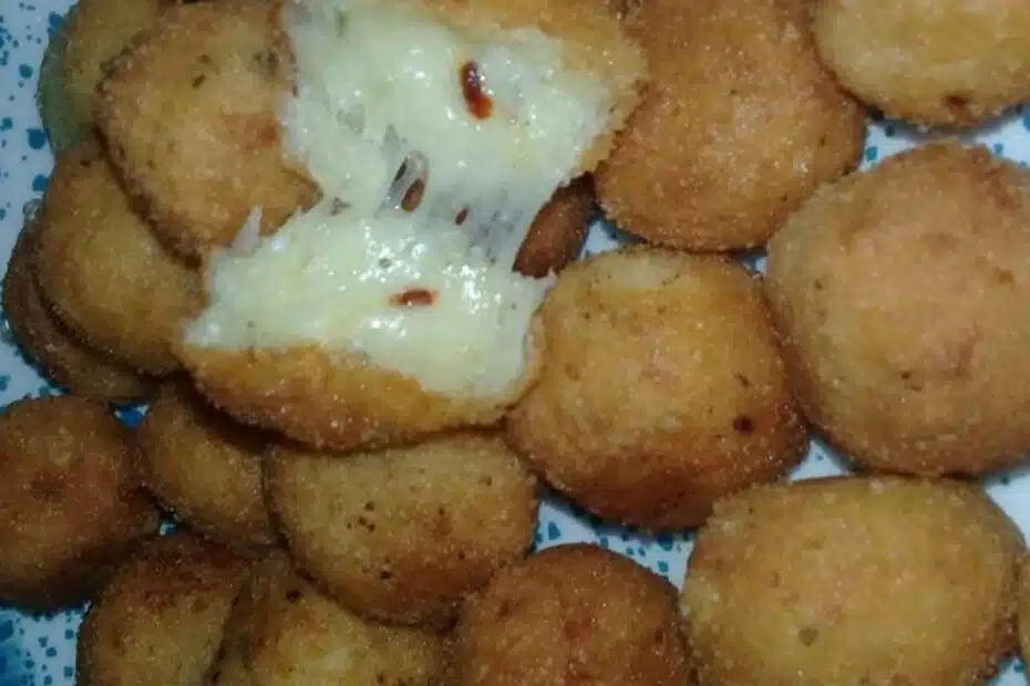 Receita de massa de bolinho de queijo