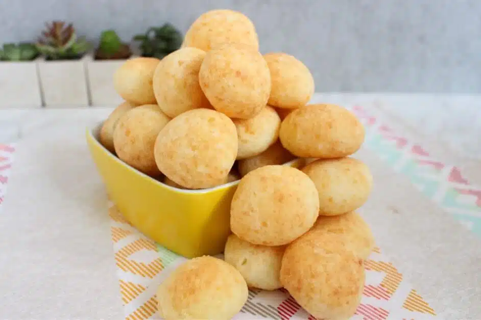 Receita de pão de queijo com tapioca