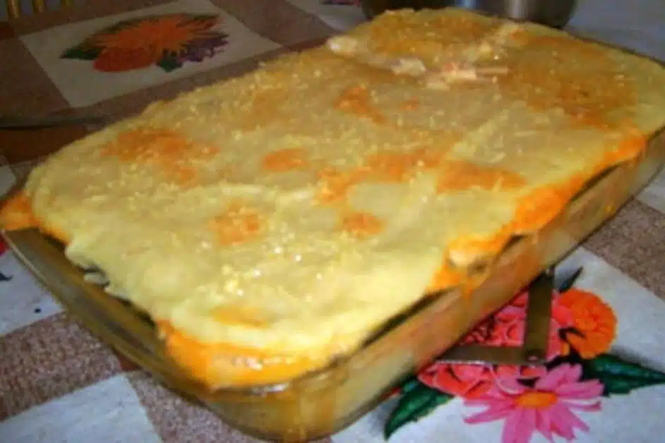 Receita de torta de batata