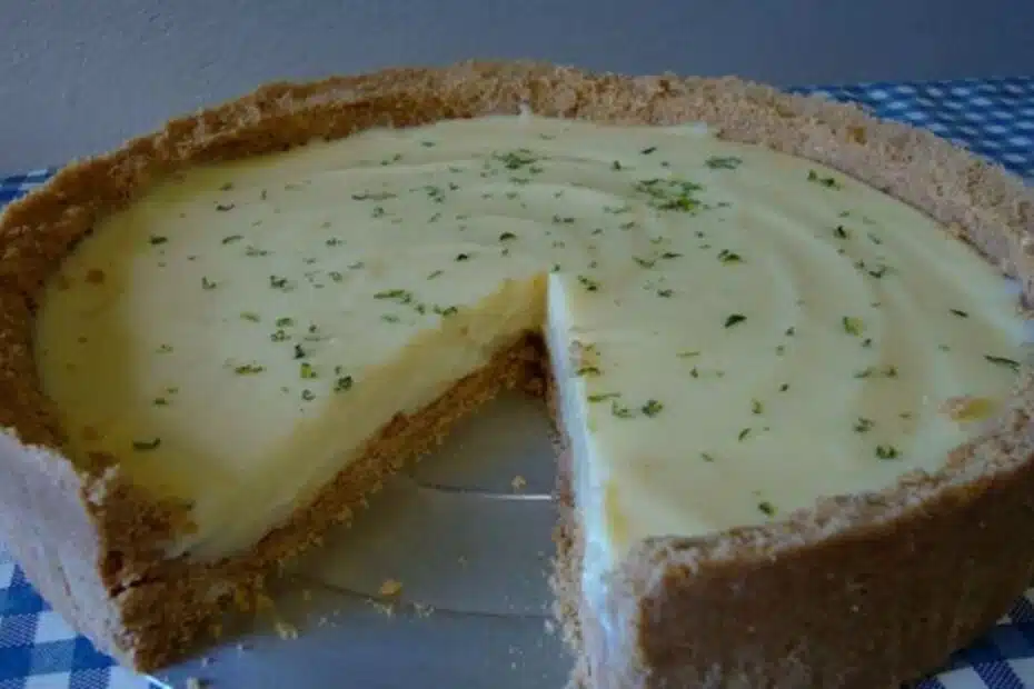 Receita de torta de limão de liquidificador