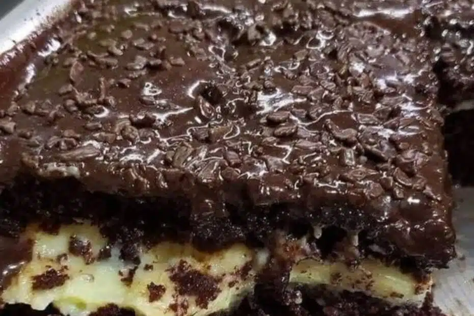 Receita de Bolo de Chocolate com Recheio de Ninho Irresistível