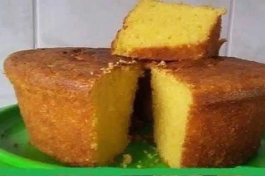 Receita de Bolo de Milho