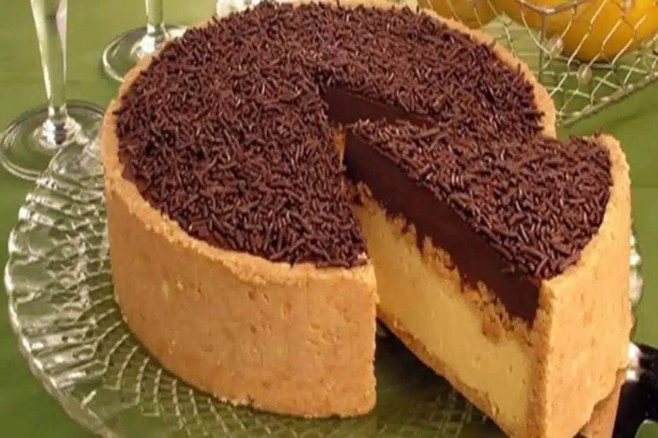 Receita de Torta de Chocolate Com Maracujá