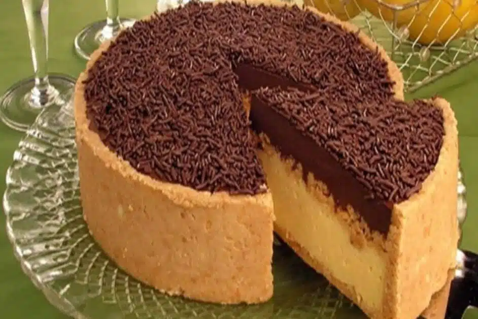 Receita de Torta de Chocolate Com Maracujá