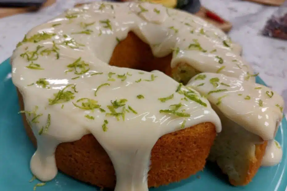 Receita de bolo de limão com iogurte