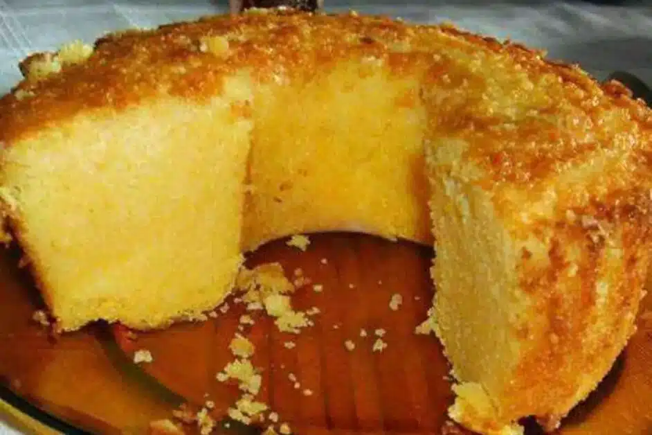 Receita de bolo de pamonha