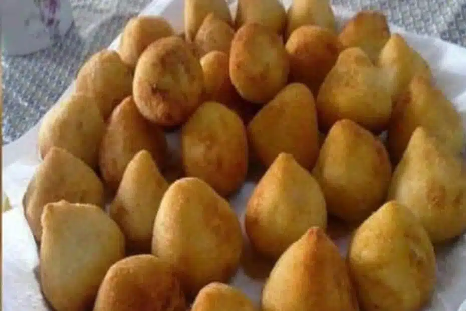 Receita de coxinha prática e saborosa