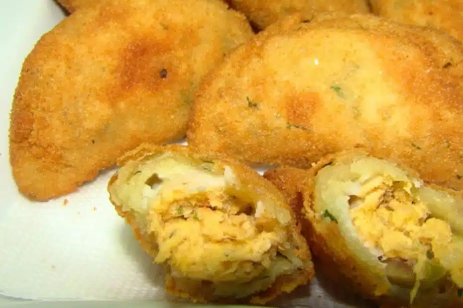 Receita de risoles de frango com catupiry