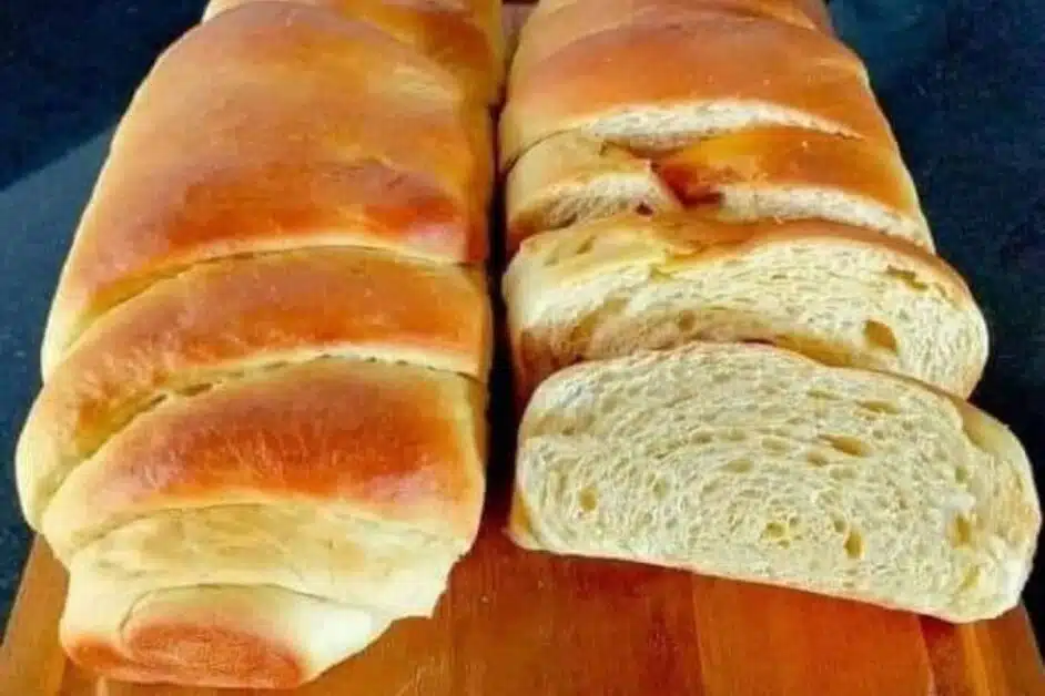 Receita de Pão Amanteigado Delicioso