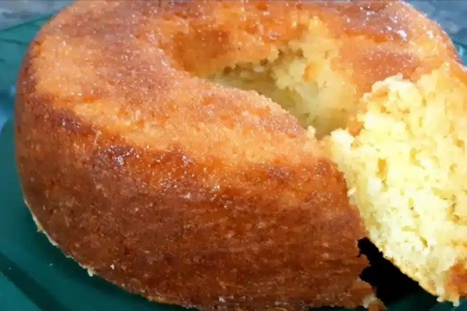 Receita de bolo de mandioca sem farinha