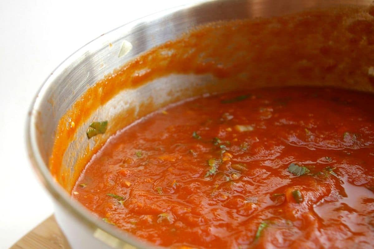 Receita de molho de tomate caseiro