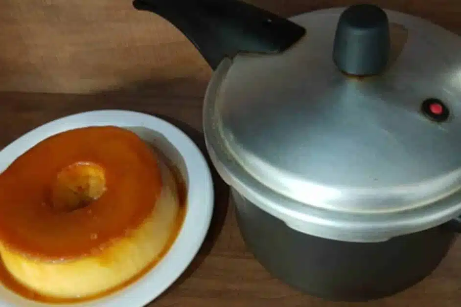 Receita de pudim na panela de pressão