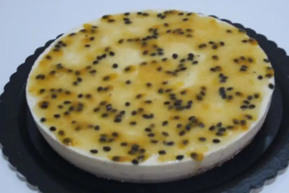 Receita de torta gelada de maracujá